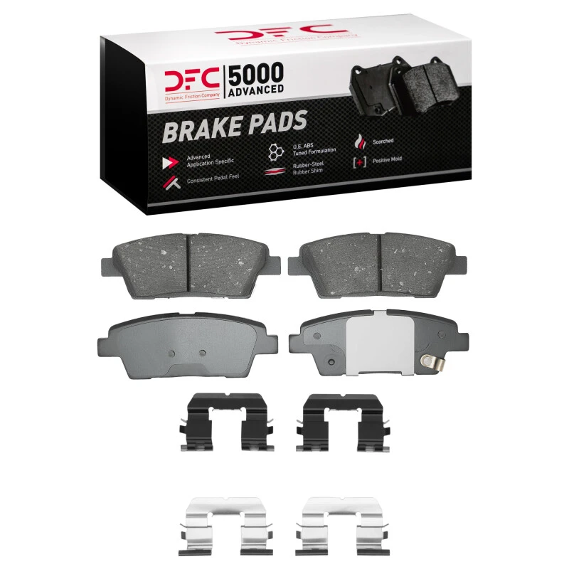 DFC 10-17 Genesis G80 Rear 5000 Advanced Ceramic Brake Pads and Hardware Kit