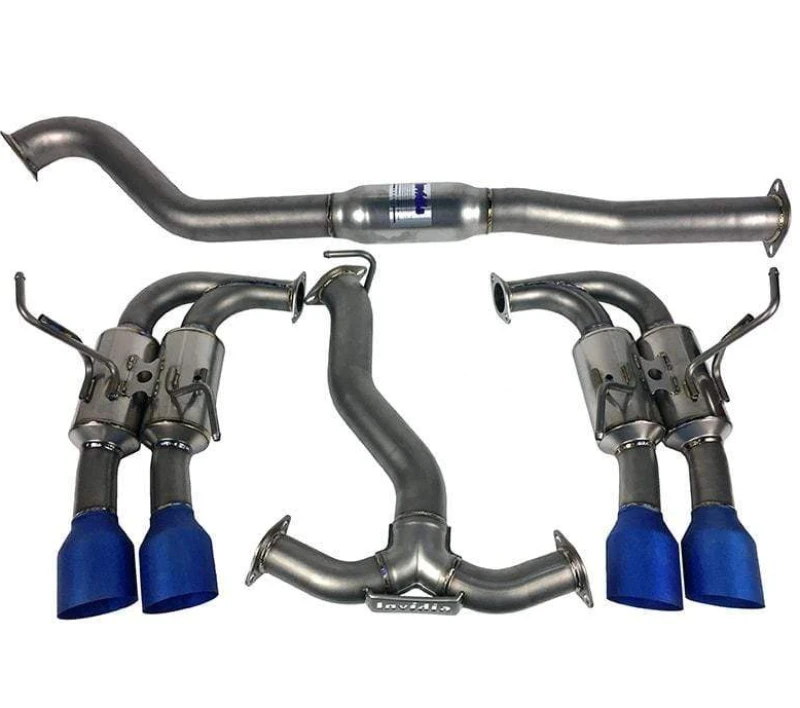 Invidia Gemini Full Titanium Quad Tip Cat-Back Exhaust for 11-14 WRX/STi