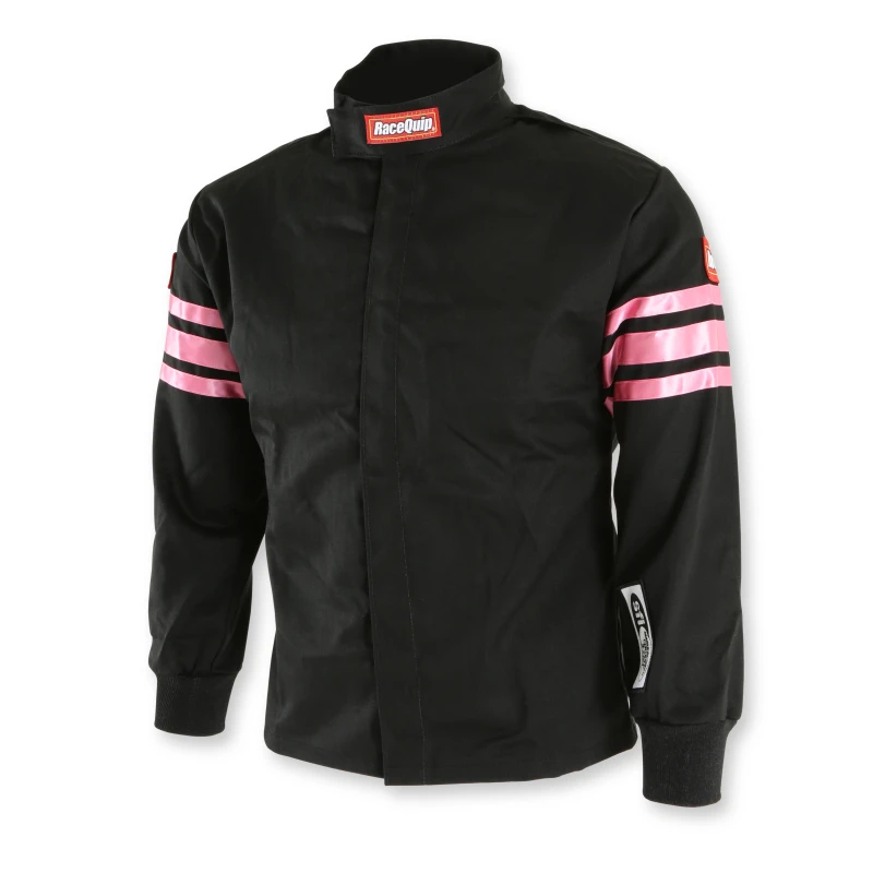 RaceQuip Pink Trim SFI-1 JR. Jacket - KMedium
