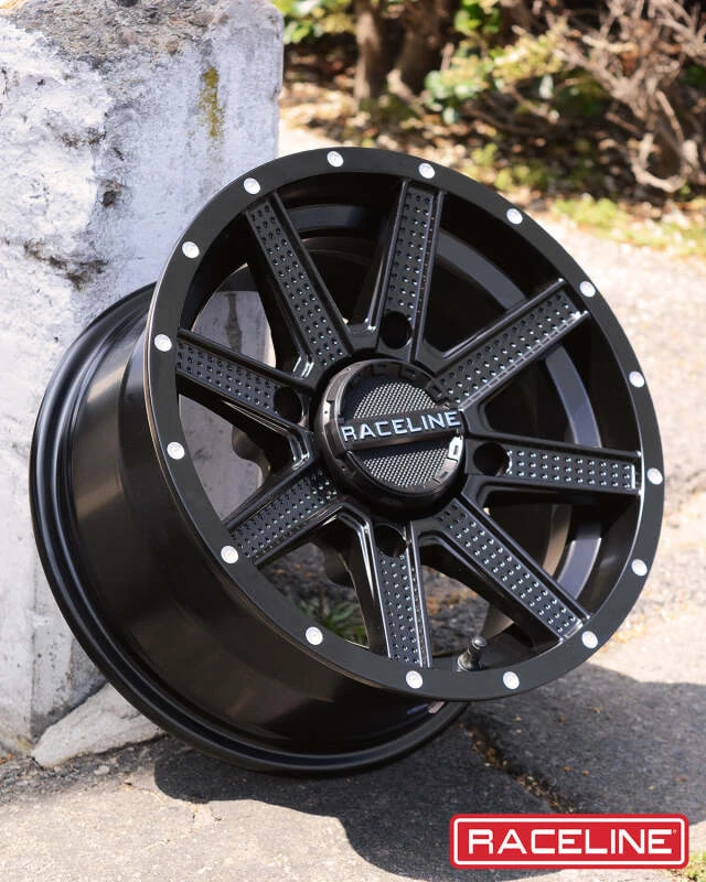 Raceline A92B Hostage 14x7in / 4x156 BP / 2+5 -47mm Offset / 83.8mm Bore - Satin Black Wheel