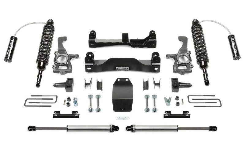 Fabtech 09-13 Ford F150 4WD 4 Zoll Perf-System mit DLSS 2,5 C/O Resi und hinten DLSS