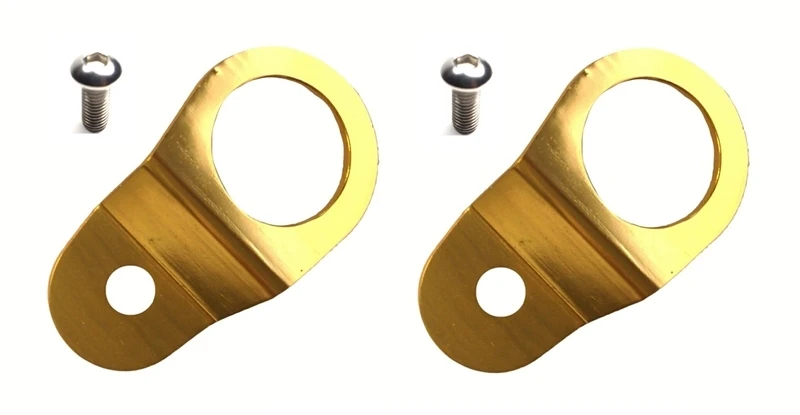 Torque Solution Radiator Mount Combo (Gold) für Mitsubishi Evolution 7/8/9