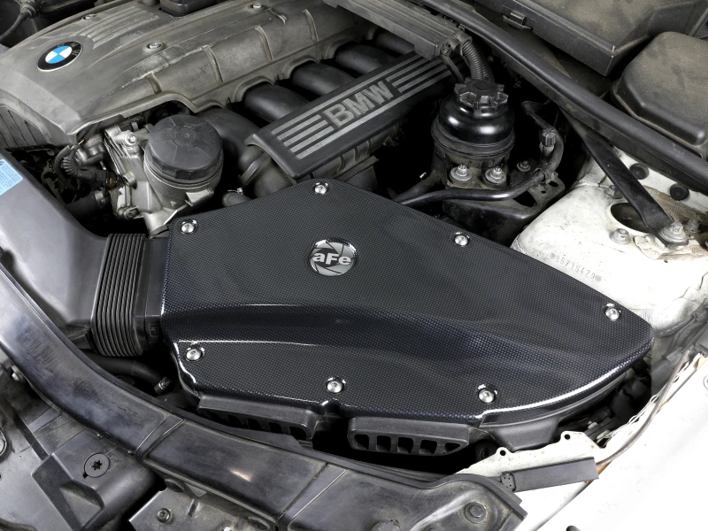 aFe MagnumForce Stage 2 Si Ansaugsystem PDS 06-11 BMW 3er Reihe E9x L6 3.0L Non-Turbo