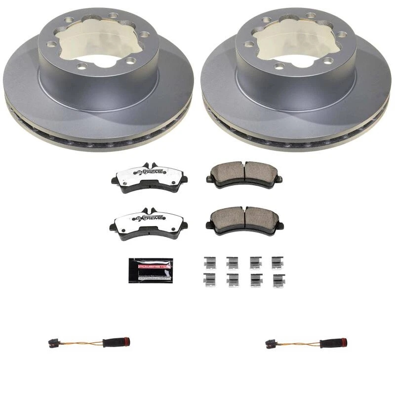 Power Stop 10-18 Freightliner Sprinter 3500 Rear Z36 Coated Truck & Tow Brake Kit