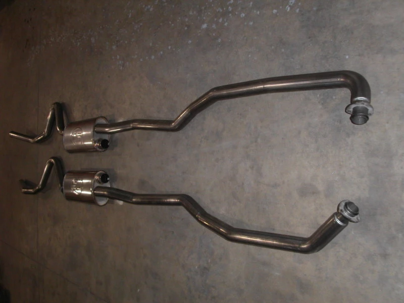 Stainless Works Chevy Chevelle Small Block 1968-72 Auspuff Edelstahl Factory Connect
