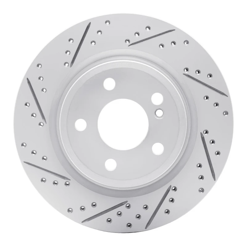 DFC 14-19 Mercedes-Benz Gla250 (Mexico) Rear Left Drilled & Slotted Geoperformance Rotor