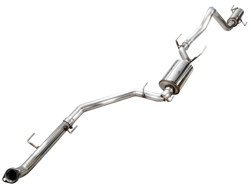 AWE Tuning 2024+ Toyota Land Cruiser / 2025+ Toyota 4Runner 0FG Cat-Back Exhaust w/ BashGuard