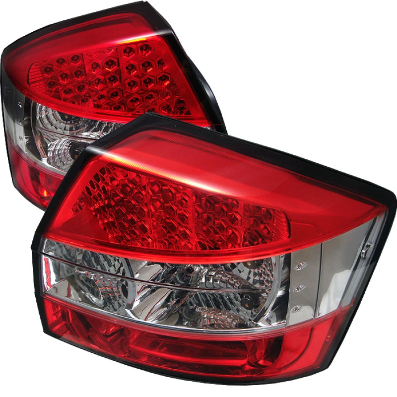 spyder_5000040-6794b393e27ca Spyder Audi A4 02-05 LED Tail Lights Red Clear ALT-YD-AA402-LED-RC