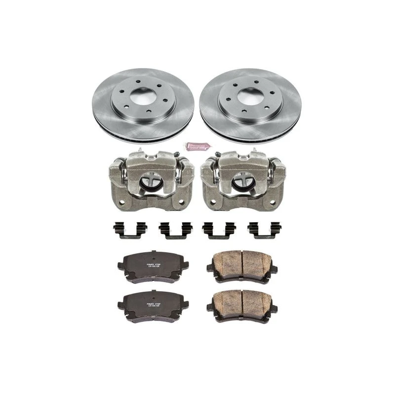 Power Stop 04-05 Nissan Titan Front Autospecialty Kit w/Cals