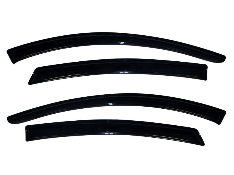 AVS 09-13 Mazda 6 Ventvisor Außenmontage Fensterdeflektor 4-teilig - Rauch