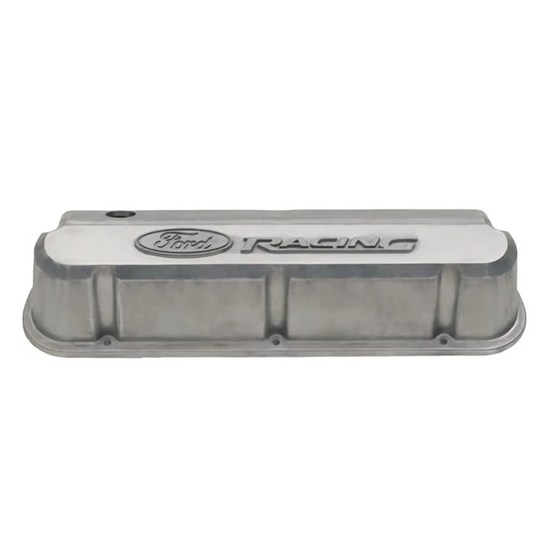 Ford Racing Schrägkant Ventildeckel mit Ford Racing Logo - Unlackiert