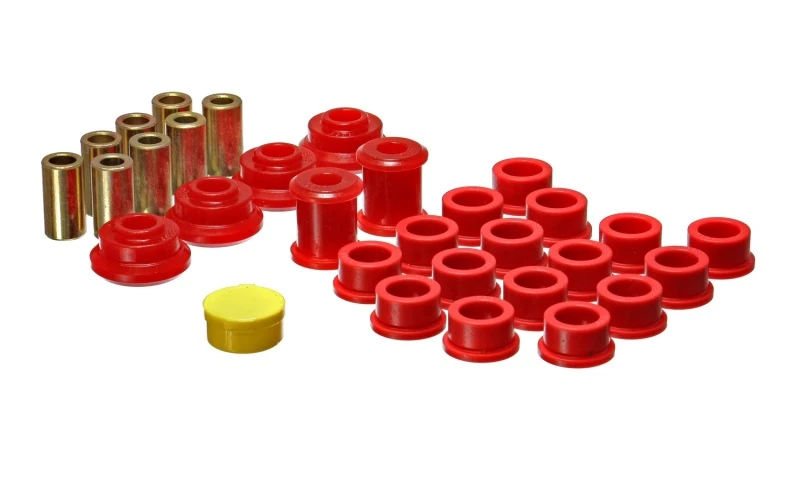 Energy Suspension Hinterer Kontrollarm-Buchsen - Rot