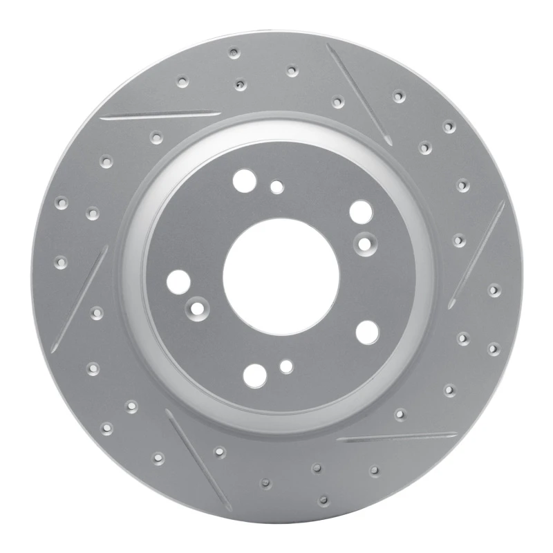 DFC 00-09 Honda S2000 Rear Right Drilled & Slotted Geoperformance Rotor