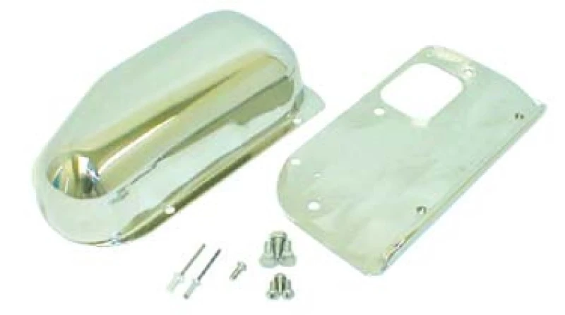 Rugged Ridge 76-86 Jeep CJ Edelstahl-Wischer-Motor-Abdeckung-Kit