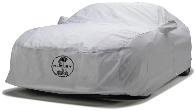 Covercraft 20-21 Ford Mustang Custom 5-Layer Softback All Climate Cover w/ Snake Medallion Logo