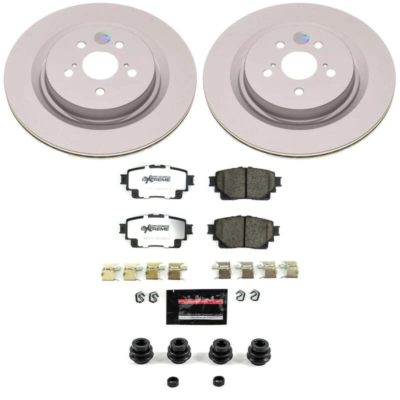 Power Stop 23-25 Lexus RX350 Rear Z36 Coated Truck & Tow Brake Kit