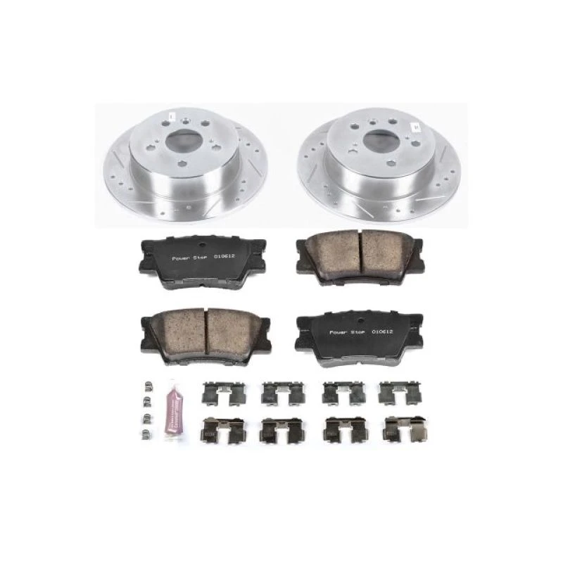 powerstop_K6520-679460a04cacd Power Stop 13-18 Lexus ES300h Rear Z23 Evolution Sport Brake Kit