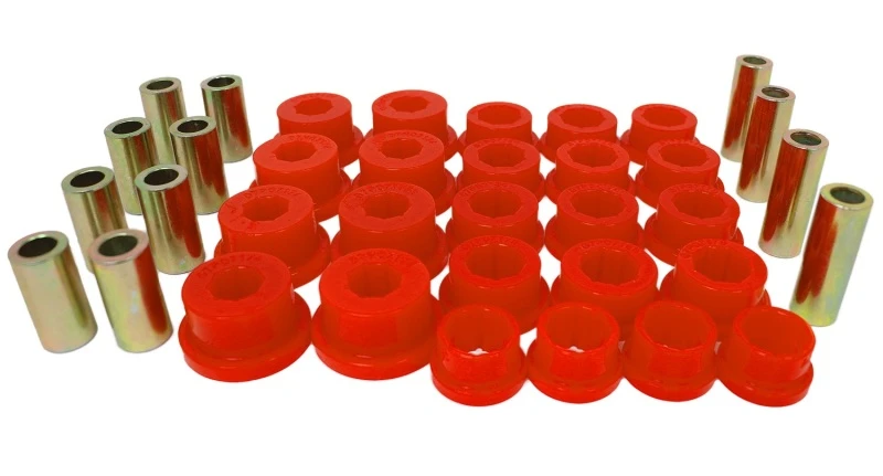 Energy Suspension 07-11 Toyota Camry/Camry Hybrid Hinterer Kontrollarm-Buschsatz - Rot