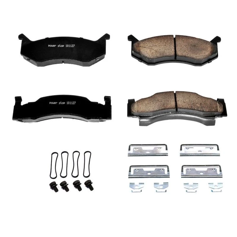 powerstop_17-269-6794603fc9da2 Power Stop 80-82 Chrysler Town & Country Front Z17 Evolution Ceramic Brake Pads w/Hardware