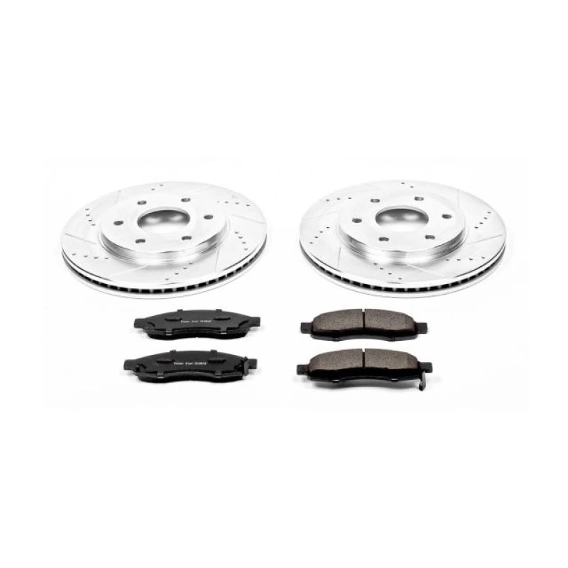 powerstop_K2442-679458d05eedc Power Stop 04-05 Infiniti QX56 Front Z23 Evolution Sport Brake Kit
