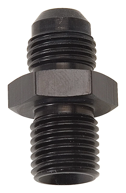 Russell Performance -6 AN Flare auf 14mm x 1,5 Metrisches Gewinde-Adapter (Schwarz)