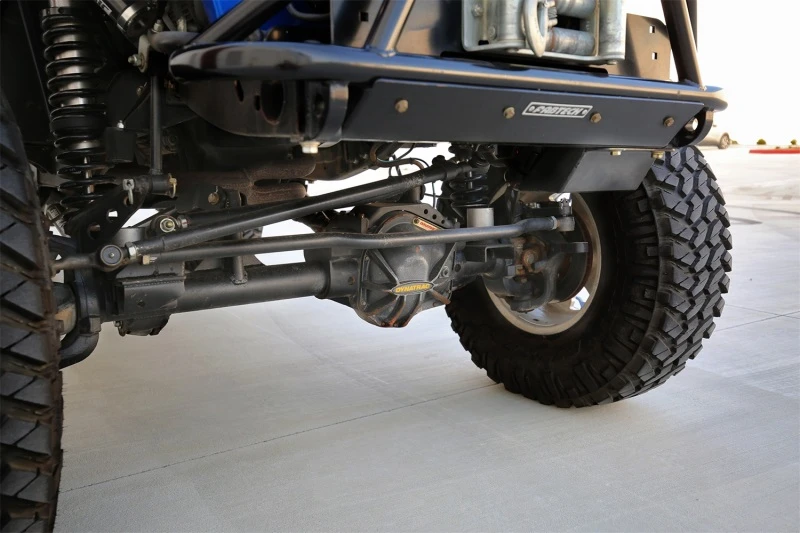 Fabtech Jeep TJ Steering Box Skid Plate - Black