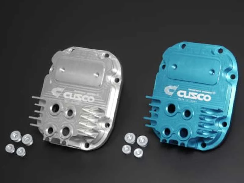 Cusco Rear Differential Cover Silver Increased Capacity for Subaru Impreza WRX STI (R180 End)