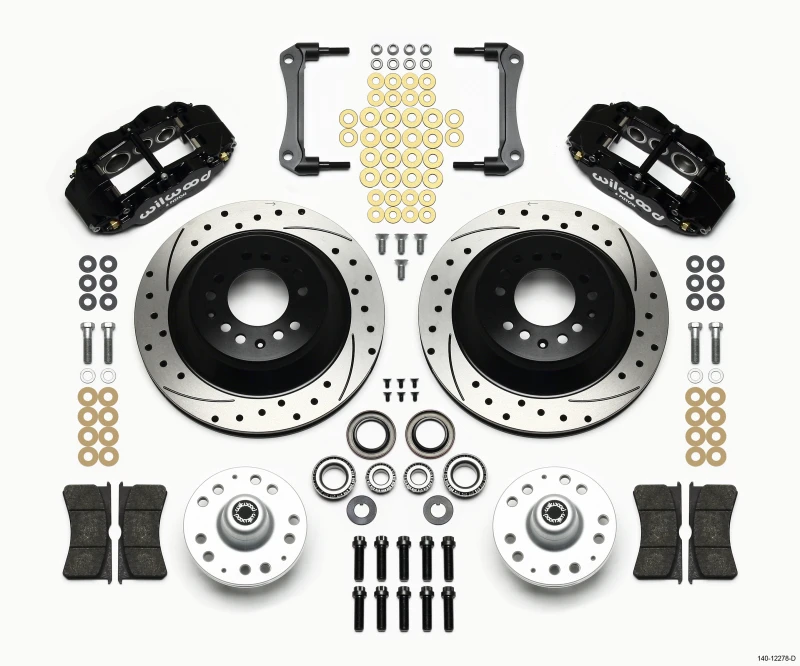 wilwood_140-12278-D-6795730ee3569 Wilwood Narrow Superlite 6R Front Hub & 1PC Rtr Kit 12.88in Dril 70-78 Camaro