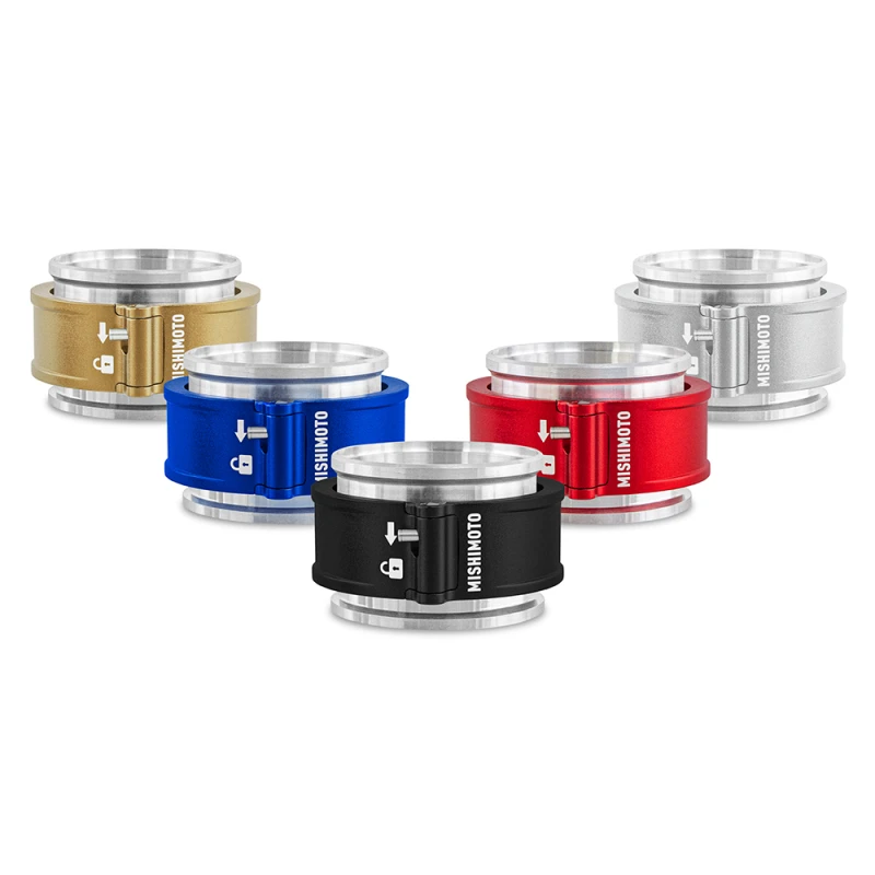 Mishimoto 2,5-Zoll-Schnellverschluss-Clamp-Assembly - Schwarz