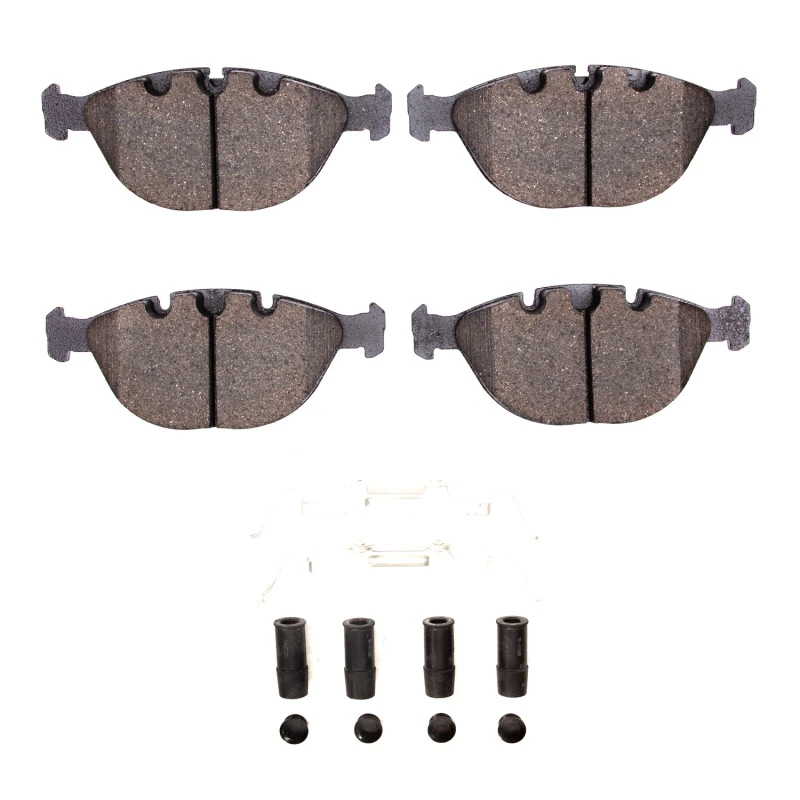 DFC 02-06 BMW X5 Front 5000 Advanced Low Metallic Brake Pads and Hardware Kit