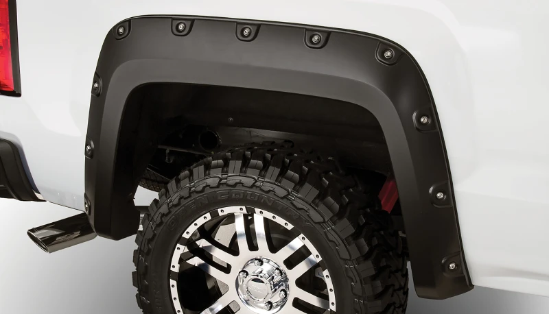 Bushwacker 07-13 GMC Sierra 1500 Fleetside Boss Pocket Style Flares 2-teilig 69,3in Bett - Schwarz