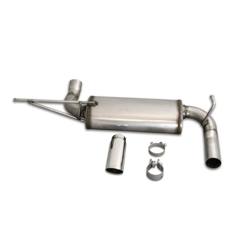 JBA Endschalldämpfer für 07-18 Jeep Wrangler JK 3.8L/3.6L 304SS Single Rear Exit
