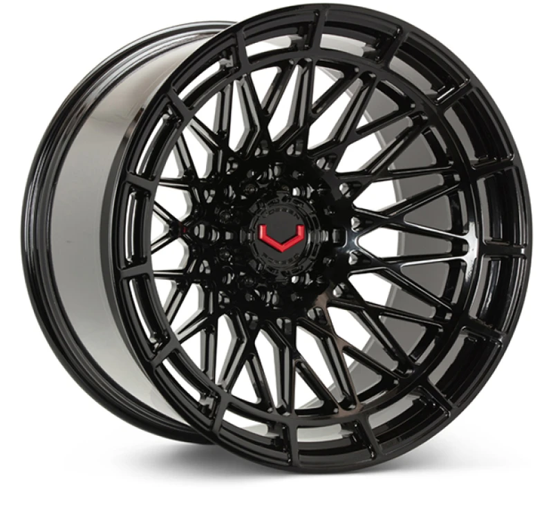 Vossen LCX-03 22x12 - 8x180 - ET44 - Ultra Deep - 124.3 - Gloss Black Wheel