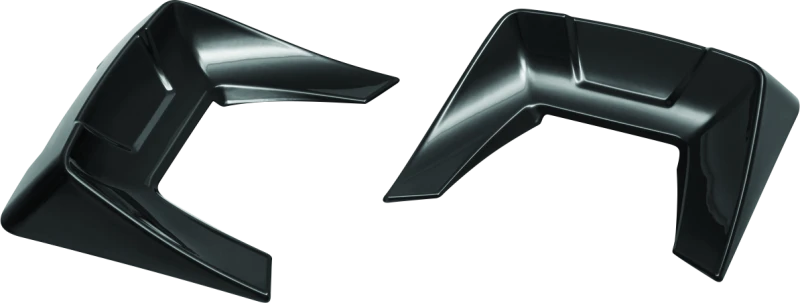 Kuryakyn Speedform Saddlebag Lid Spoilers für 14-Up Harley Davidson Touring Modelle Schwarz
