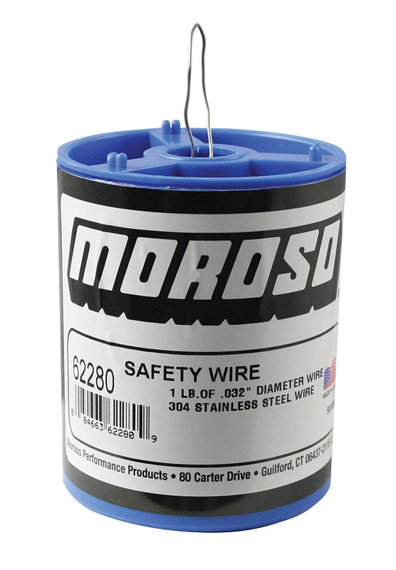 Moroso Safety Wire – Edelstahl – 1lb Dose