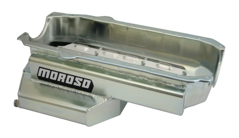 Moroso Ölwanne für Pre-85 Chevrolet Small Block mit Passagier-Seitenpeilstab
