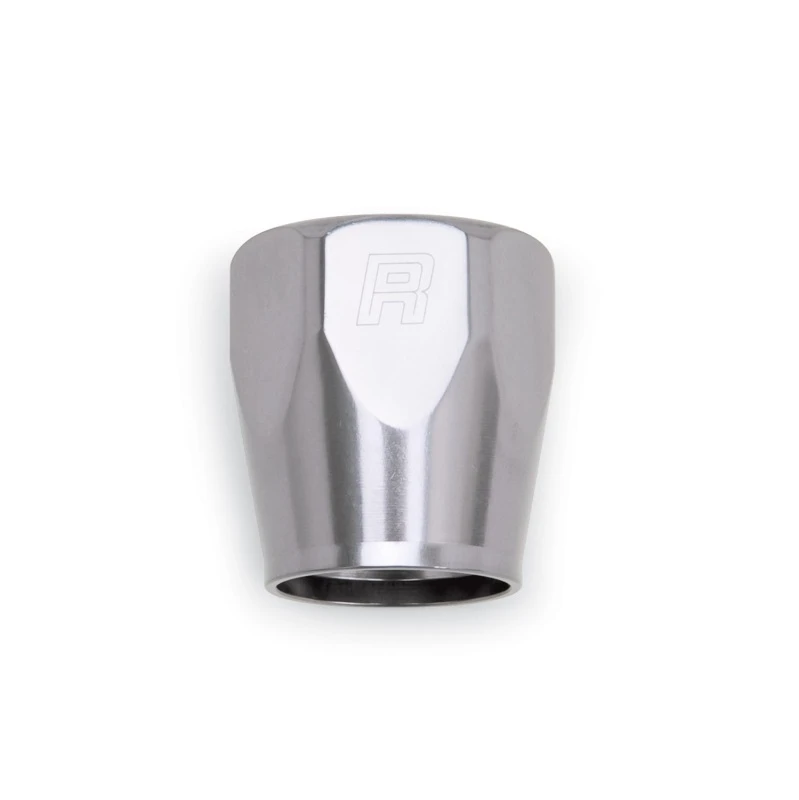 Russell-Schlauchend-Socket -8 AN Poliert & Grau eloxiert (2er-Pack)