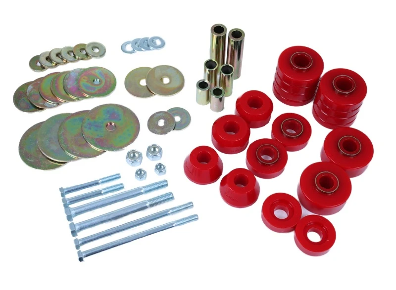Energy Suspension 69-72 GMC C1500 Pickup Rote Karosserie-Montagebuchsen-Set