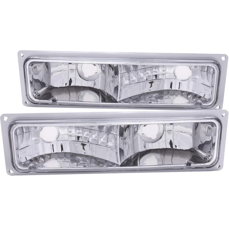 ANZO 1988-1998 Chevrolet C1500 Euro-Parkleuchten Chrom
