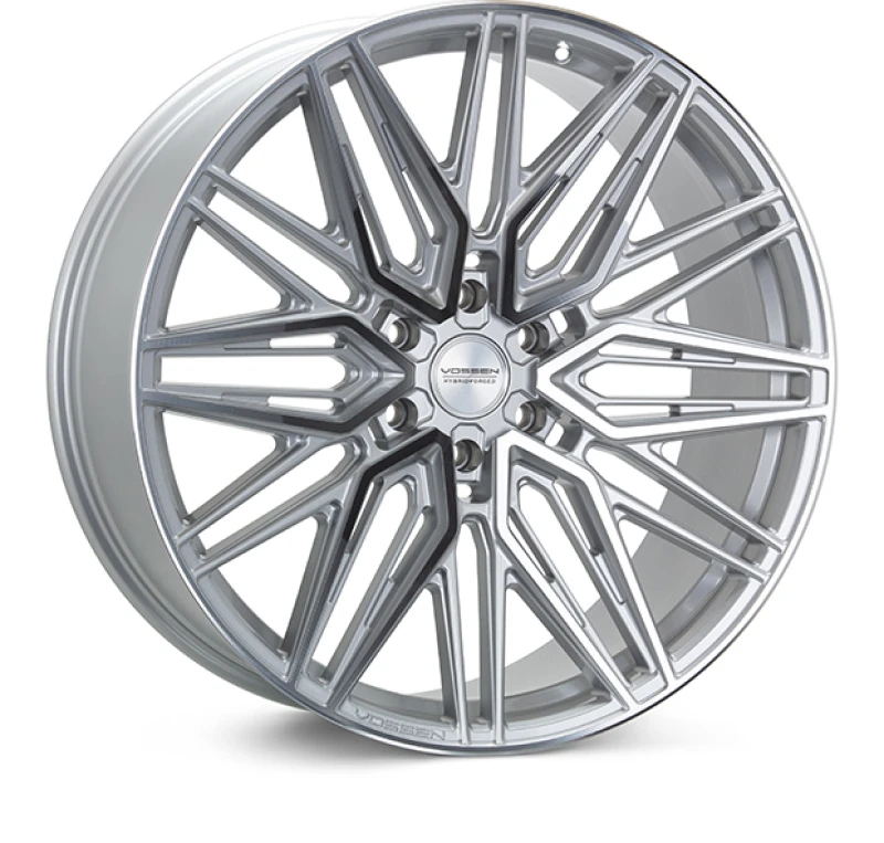 Vossen HF6-5 26x10 / 6x135 / ET35 / Deep / 87.1 CB - Silver Polished Wheel