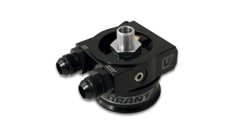 Vibrant Thermostatischer Öl-Kühler-Sandwich-Adapter mit Abstandshalter