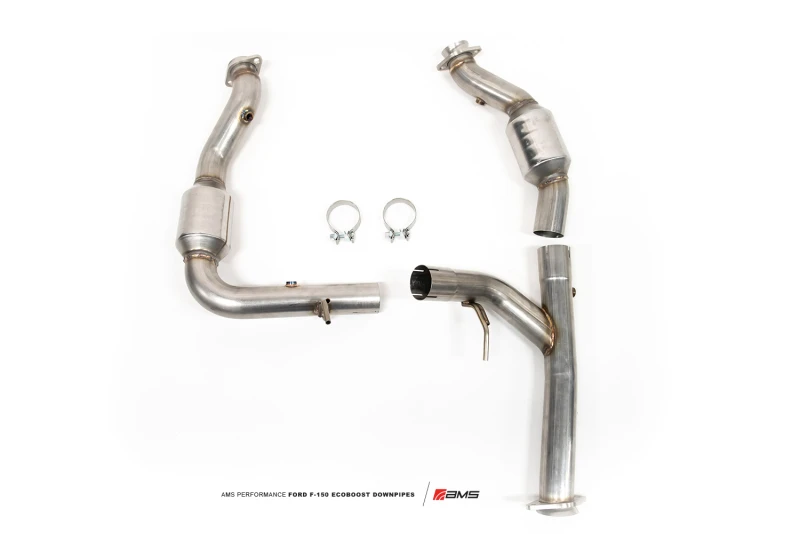 AMS Performance 2015+ Ford F-150 3.5L Ecoboost (außer Raptor) Bundes EPA-konforme Catted Downpipe