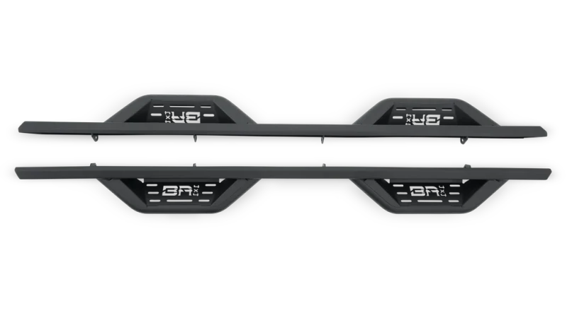 Body Armor 4x4 Ambush Seiten-Trittbretter für 2019–2024 Chevrolet Silverado 1500/2500/3500 Crew Cab