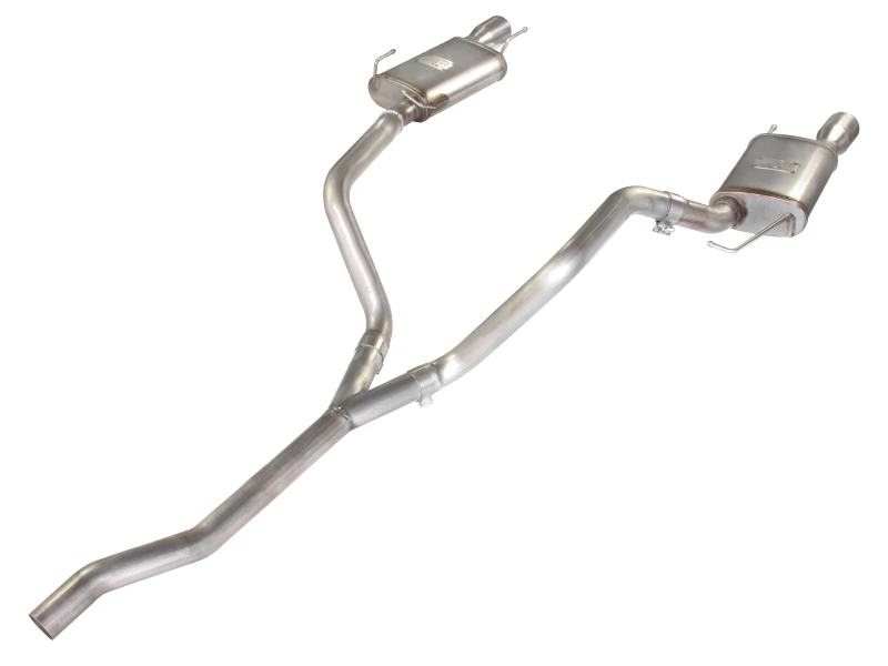 aFe MACHForce XP 05-09 Ford Mustang V6 4.0L 2-1/2 Zoll 409 SS Cat-Back Auspuff