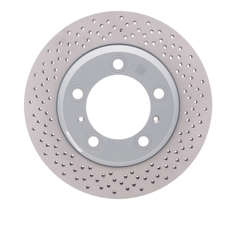 DFC 05-23 Porsche Cayman Rear Drilled Hi-Carbon Alloy Geomet Coated Rotor