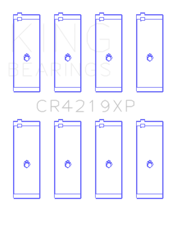 King Engine Bearings Toyota 1RZ/ 2RZ/ 3RZ Connecting Rod Bearing Set