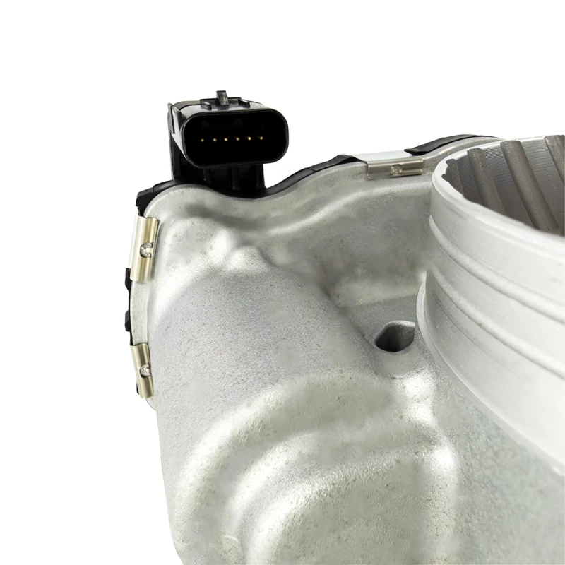 BLOX Racing 87mm Billet Throttle Body - Mustang 5.0 - Silver Anodized