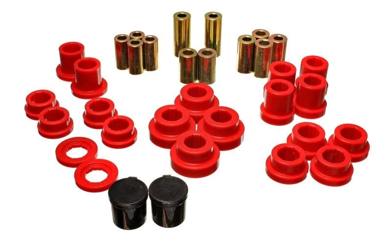 Energy Suspension 00-09 Honda S2000 Rote Hinterachse Kontrollarm-Bushing-Set