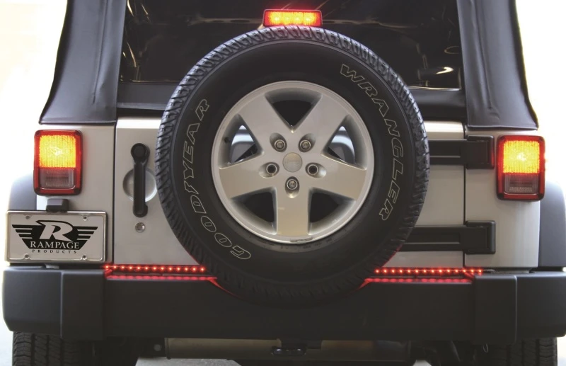 Rampage 1999-2019 Universal LED Tailgate Lightbar 60 Inch - Black