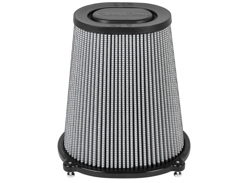 aFe QUANTUM Intake Rplcmnt Air Filter (5-1/2x4-1/4)IN F x(8-1/2x7-1/4)IN B x(5-3/4x4-1/2)IN T x9IN H